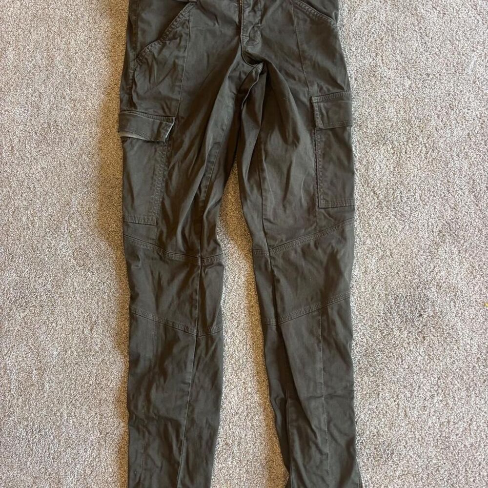 J-brand Women's Khaki and Green Trousers